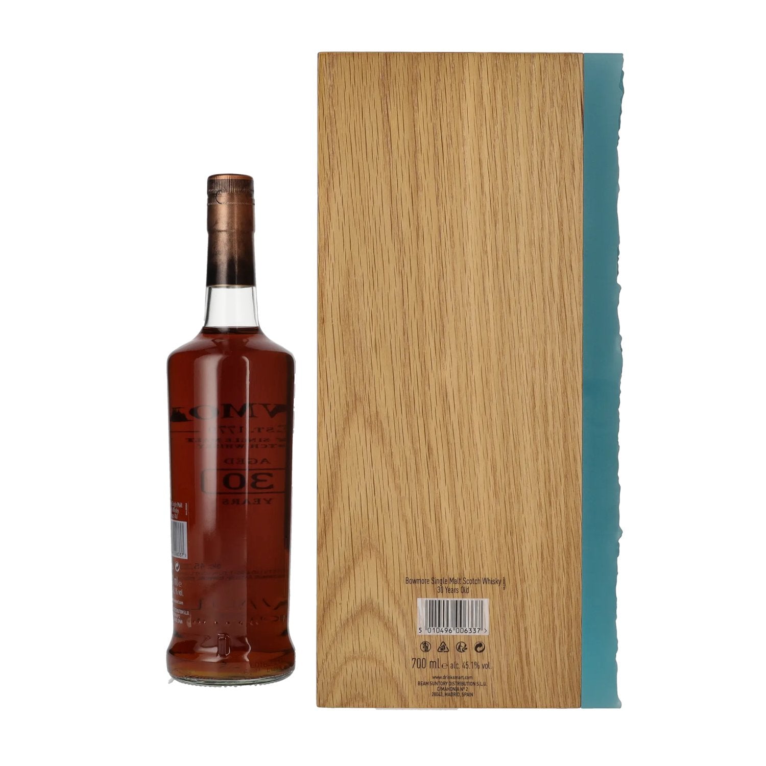 Bowmore 30 Years Old Islay Single Malt 45,3% Vol. 0,7l in Holzkiste