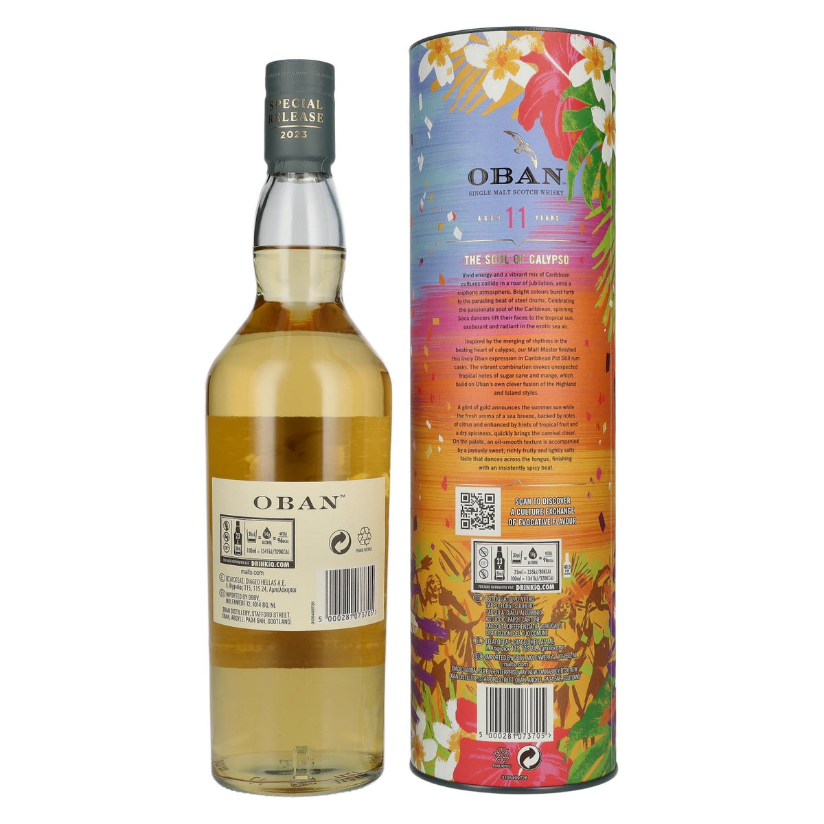 Oban 11 Years Old The SOUL OF CALYPSO Single Malt Special Release 2023 58% Vol. 0,7l in Geschenkbox