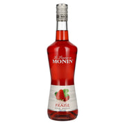 Monin Strawberry Liqueur 18% ABV 0.7 l