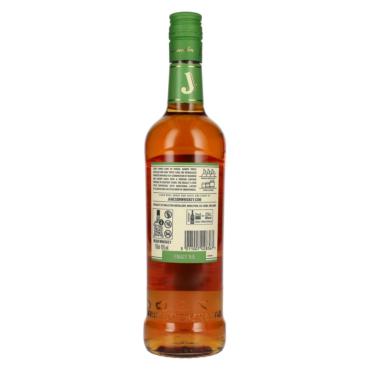 Jameson TRIPLE TRIPLE Chestnut Cask Irish Whiskey Limited Release 40% vol. 0.7 l