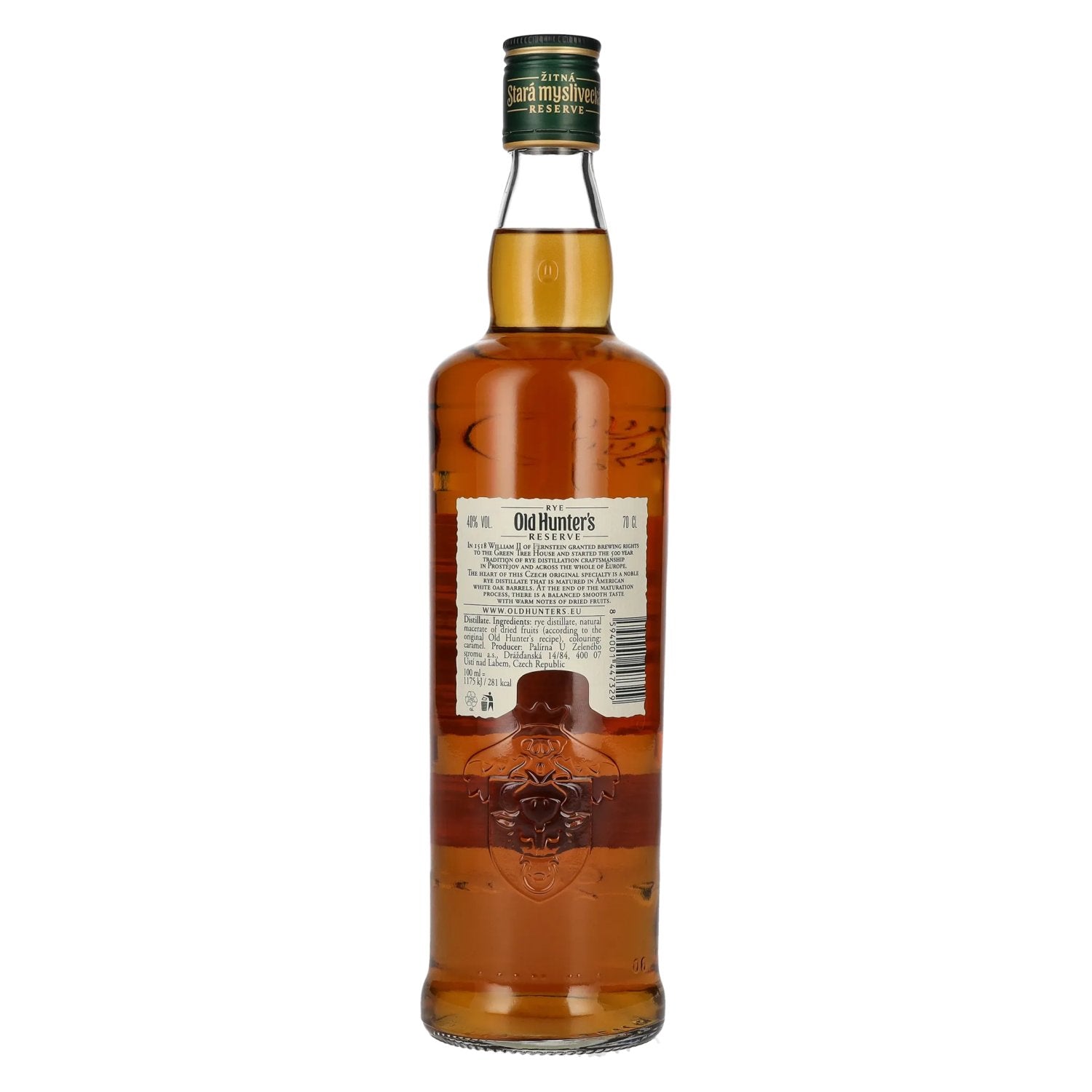 Old Hunter's No. 4 Rye Reserve Whisky 40% vol. 0,7l