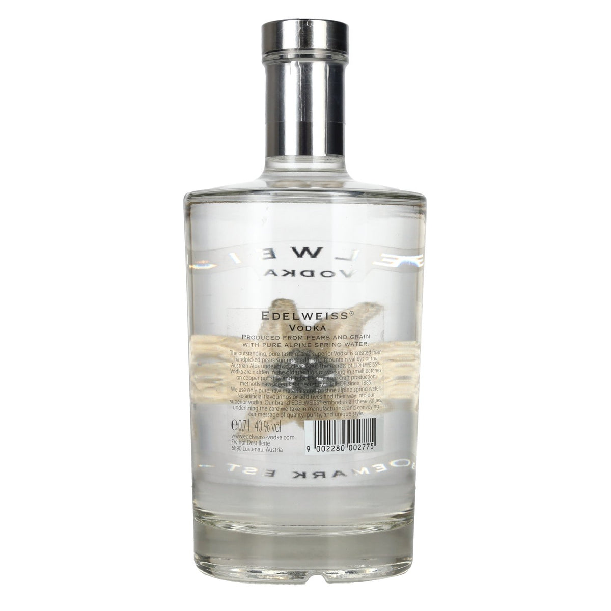 Edelweiss Vodka 40% Vol. 0,7l