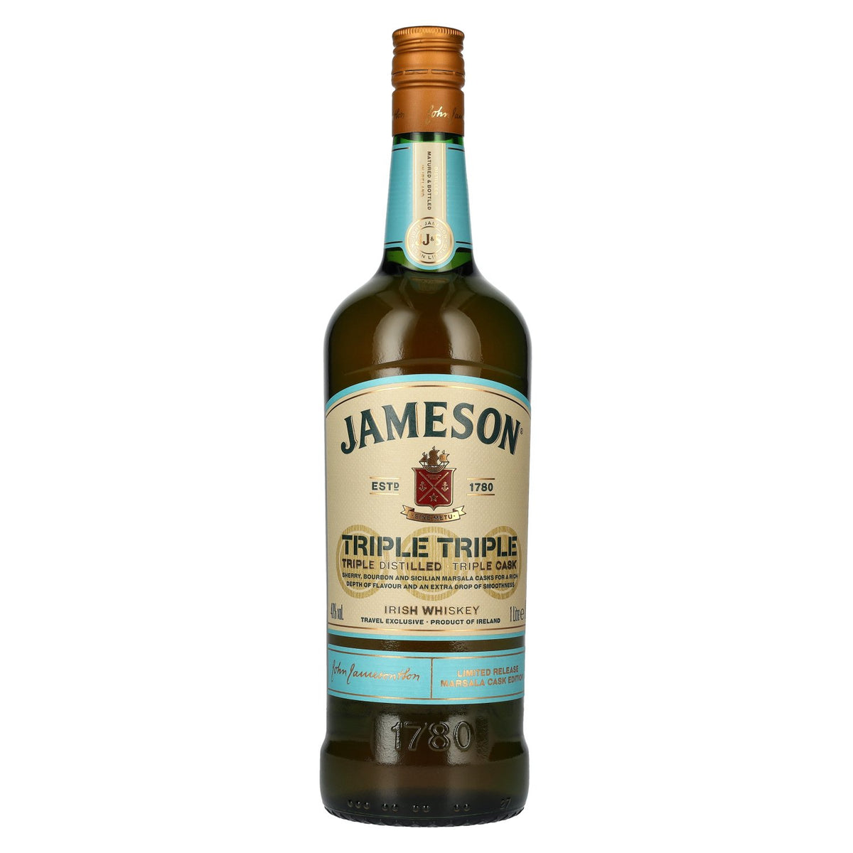 Jameson TRIPLE TRIPLE Marsala Cask Irish Whiskey Limited Release 40% Vol. 1l