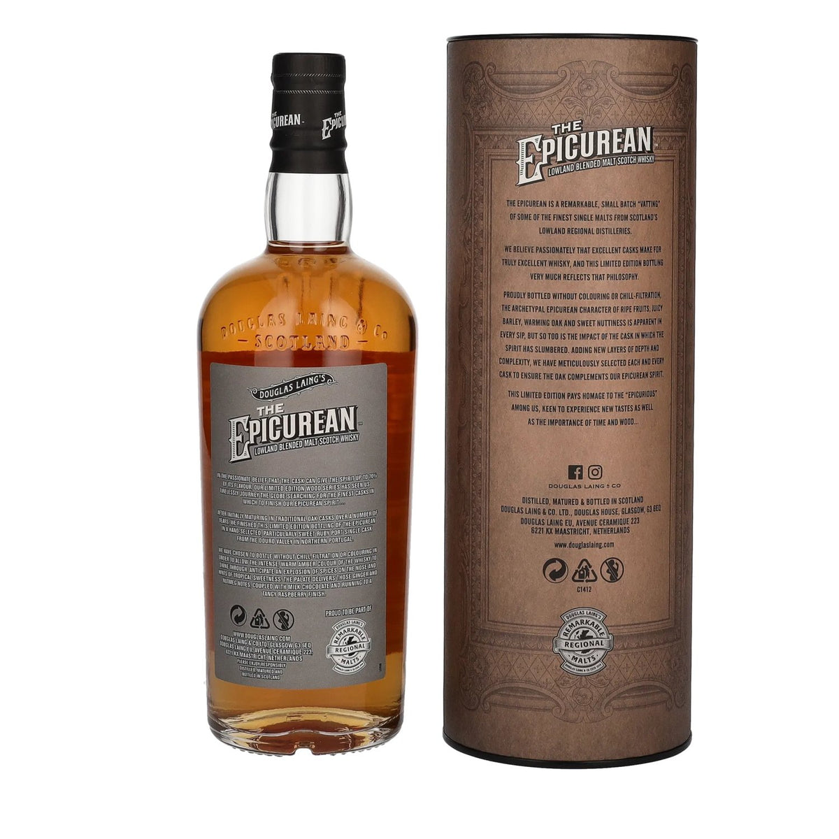 Douglas Laing THE EPICUREAN Ruby Finish Limited Edition 48% Vol. 0,7l in gift box