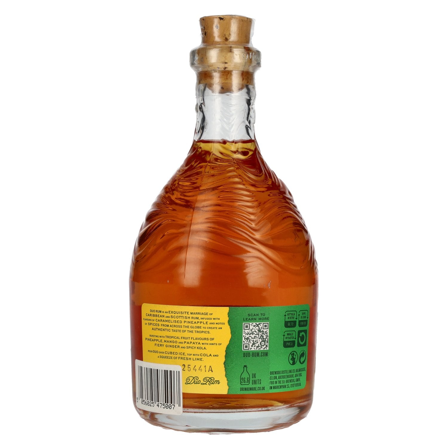 Brewdog Duo Spiced Rum Caramelised Pineapple 38% Vol. 0,7l