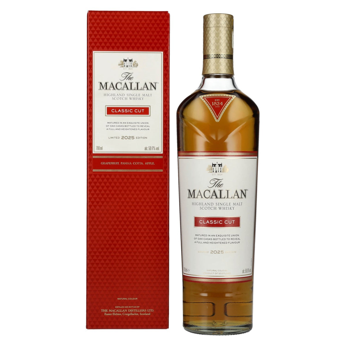The Macallan CLASSIC CUT Limited Edition 2025 50,6% Vol. 0,7l in gift box