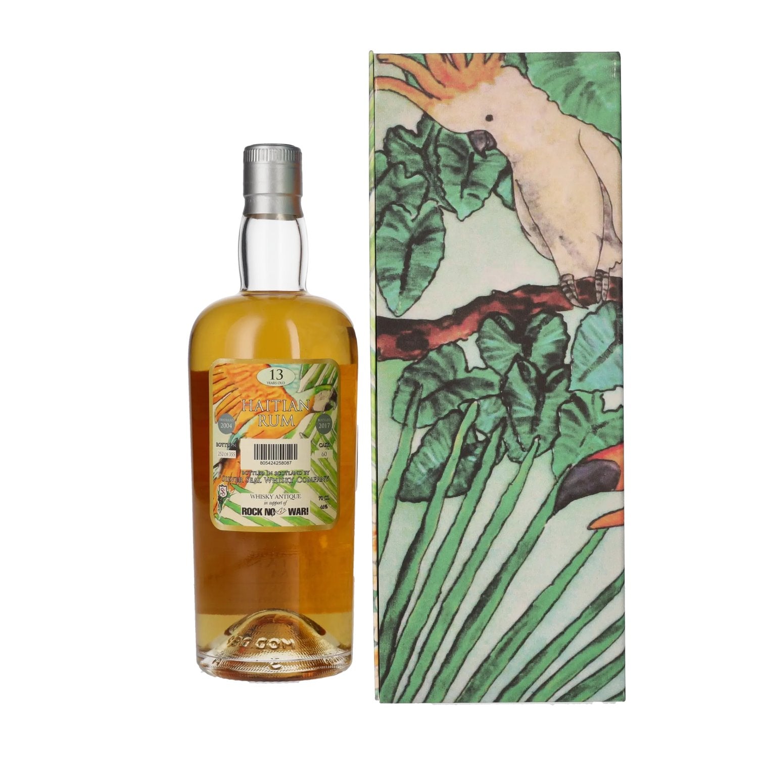 Silver Seal HAITIAN 13 Years Old Rum 46% Vol. 0,7l en boîte cadeau