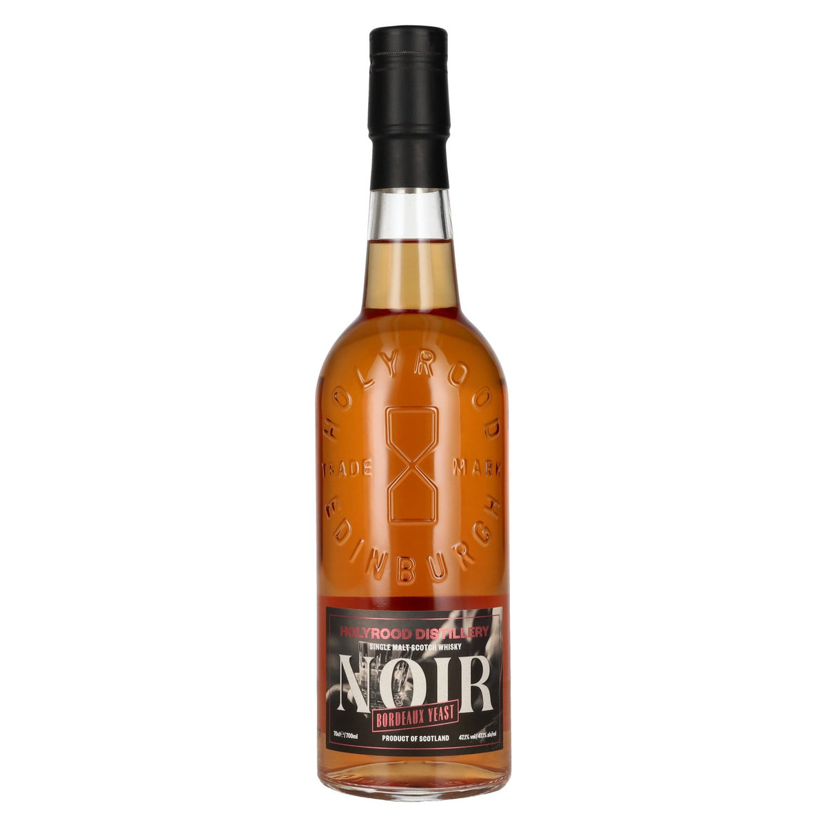 Holyrood Distillery NOIR Bordeaux Yeast Single Malt Scotch Whisky 47.1% ABV 0.7l