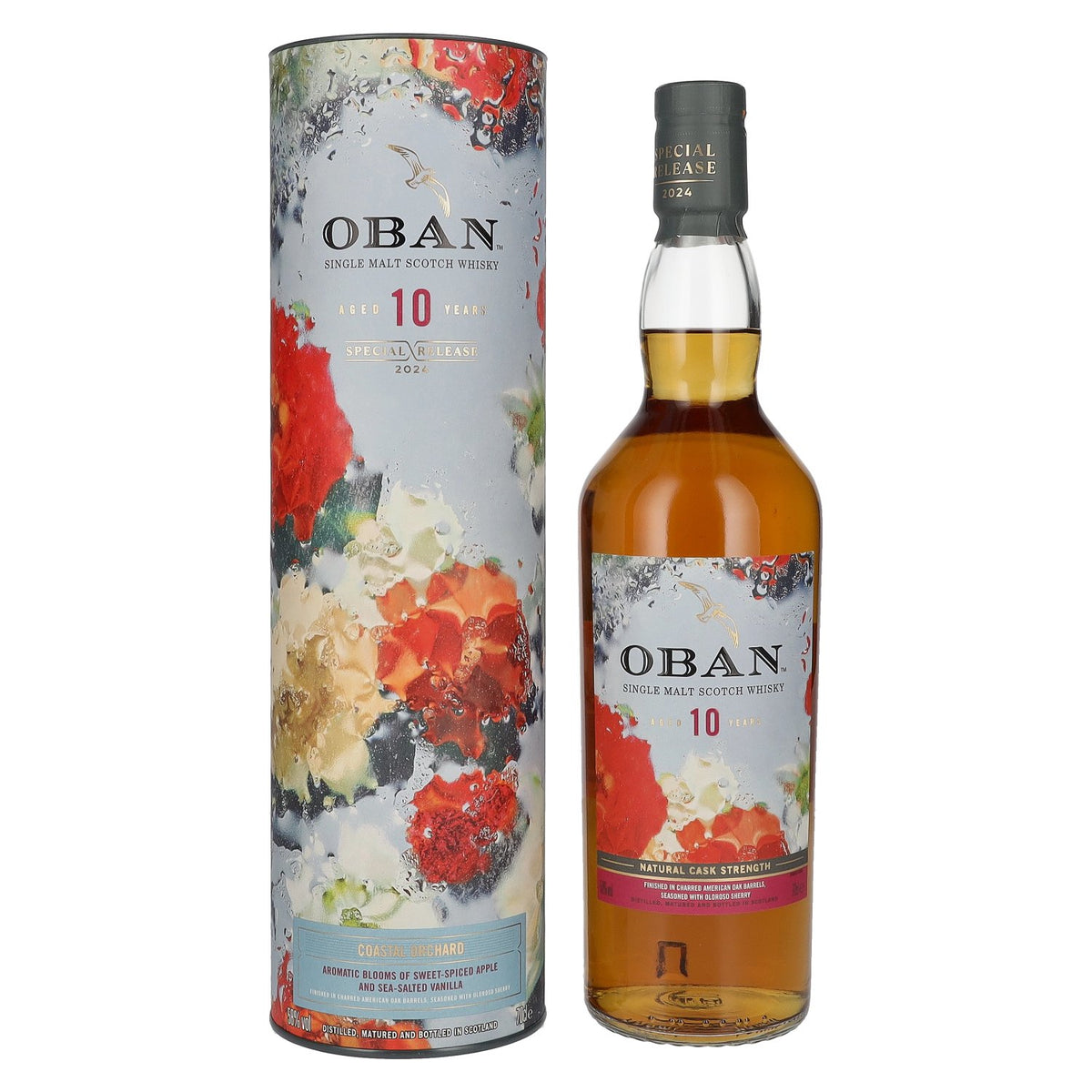 Oban 10 Years Old Coastal Orchard Single Malt Special Release 2024 58% Vol. 0,7l in gift box