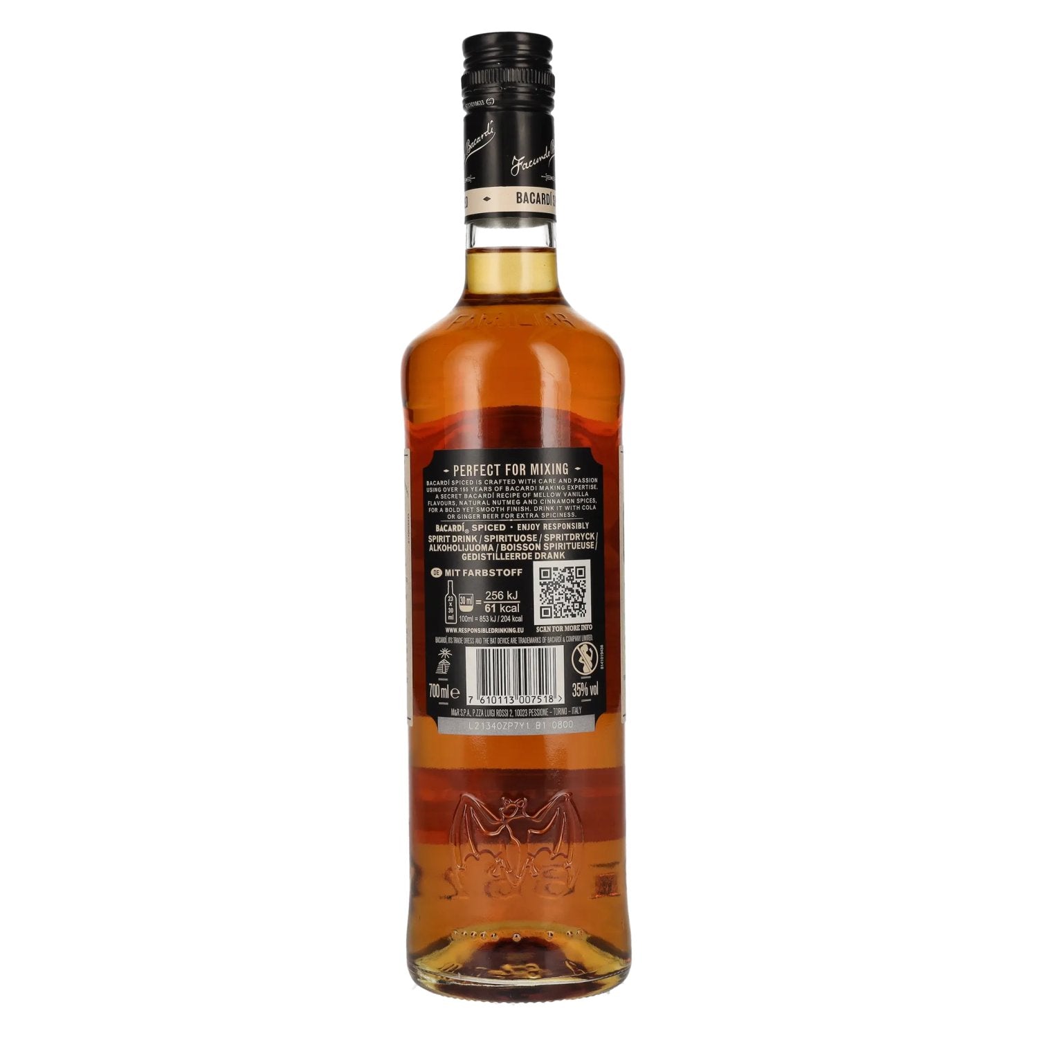 Bacardi SPICED Premium Spirit Drink 35% vol. 0,7l