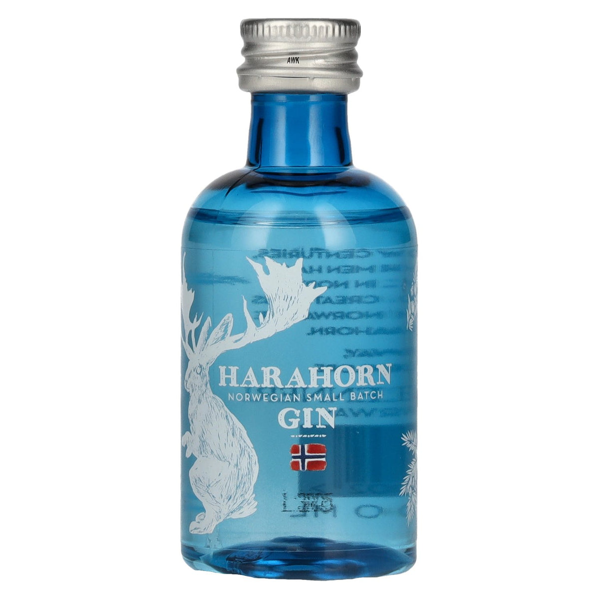 Harahorn Gin norvégien à petite échelle 46% vol. 0,05l PET