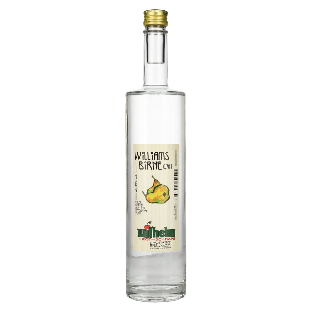 Wilhelm Williamsbrand 39% vol. 0,7l