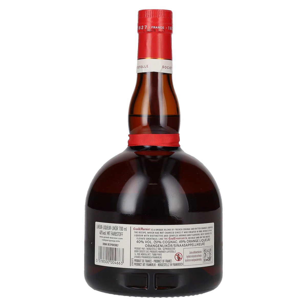 Grand Marnier Cognac Orange Liqueur 40% Vol. 0,7l