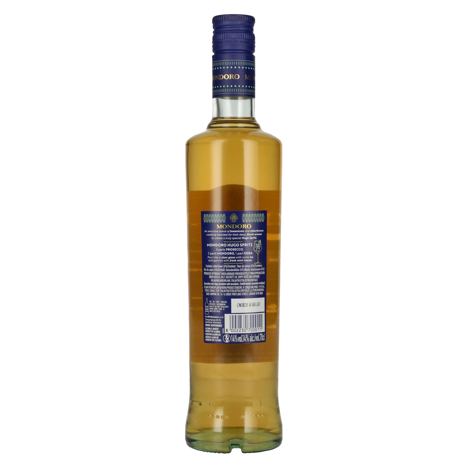 Mondoro Aperitivo Elderflower 14% Vol. 0,7l