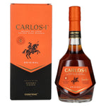 Carlos I Brandy de Jerez Original Solera Gran Reserva Sherry Casks 40% vol. 0.7 l in a gift box