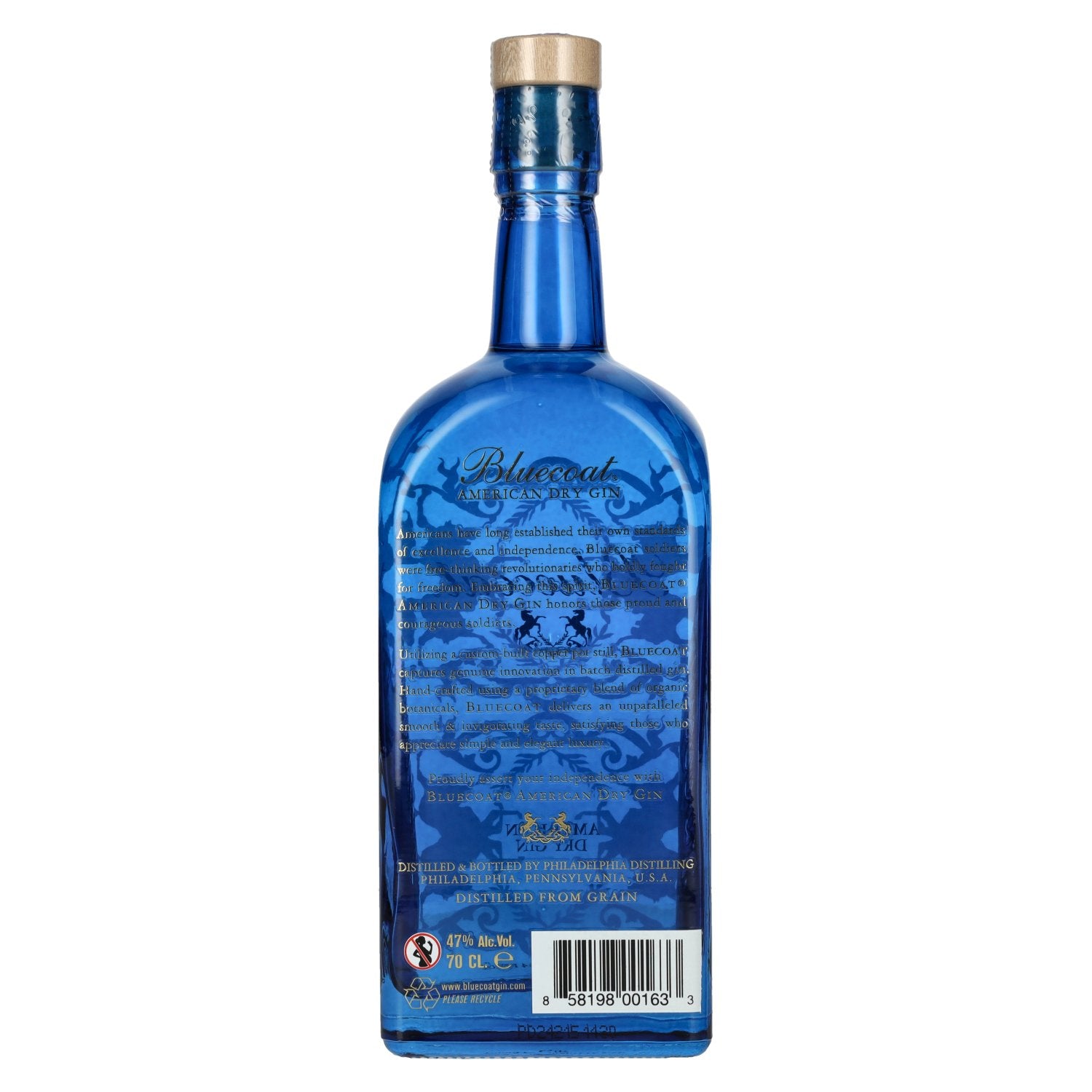 Bluecoat American Dry Gin 47% vol. 0,7l