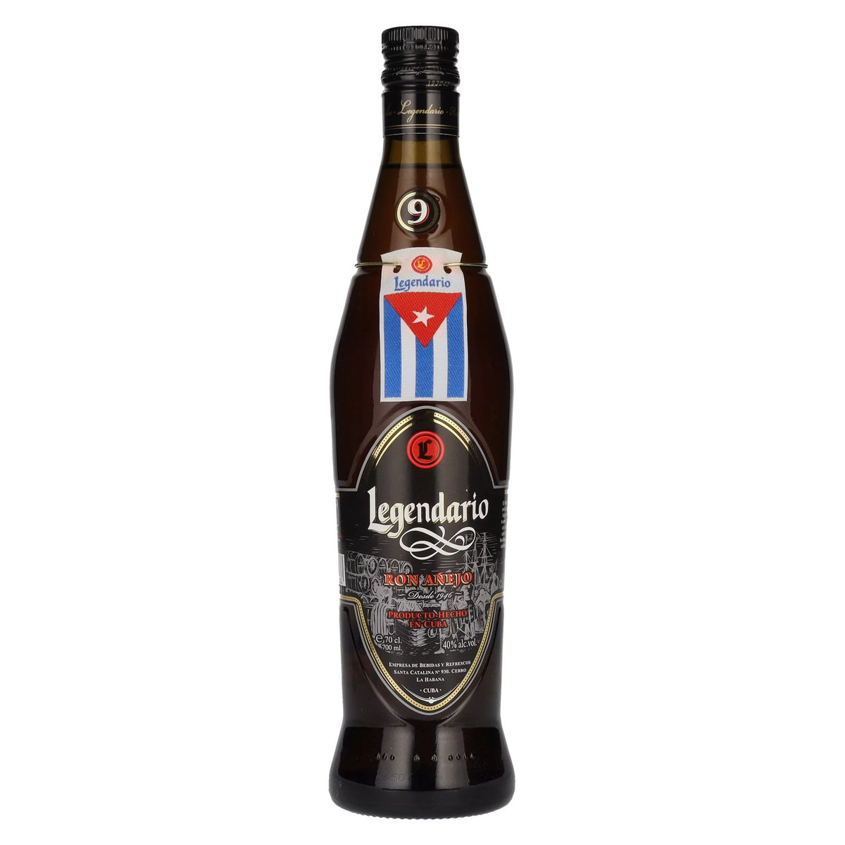 Legendario Ron 9 Añejo 40% Vol. 0,7l