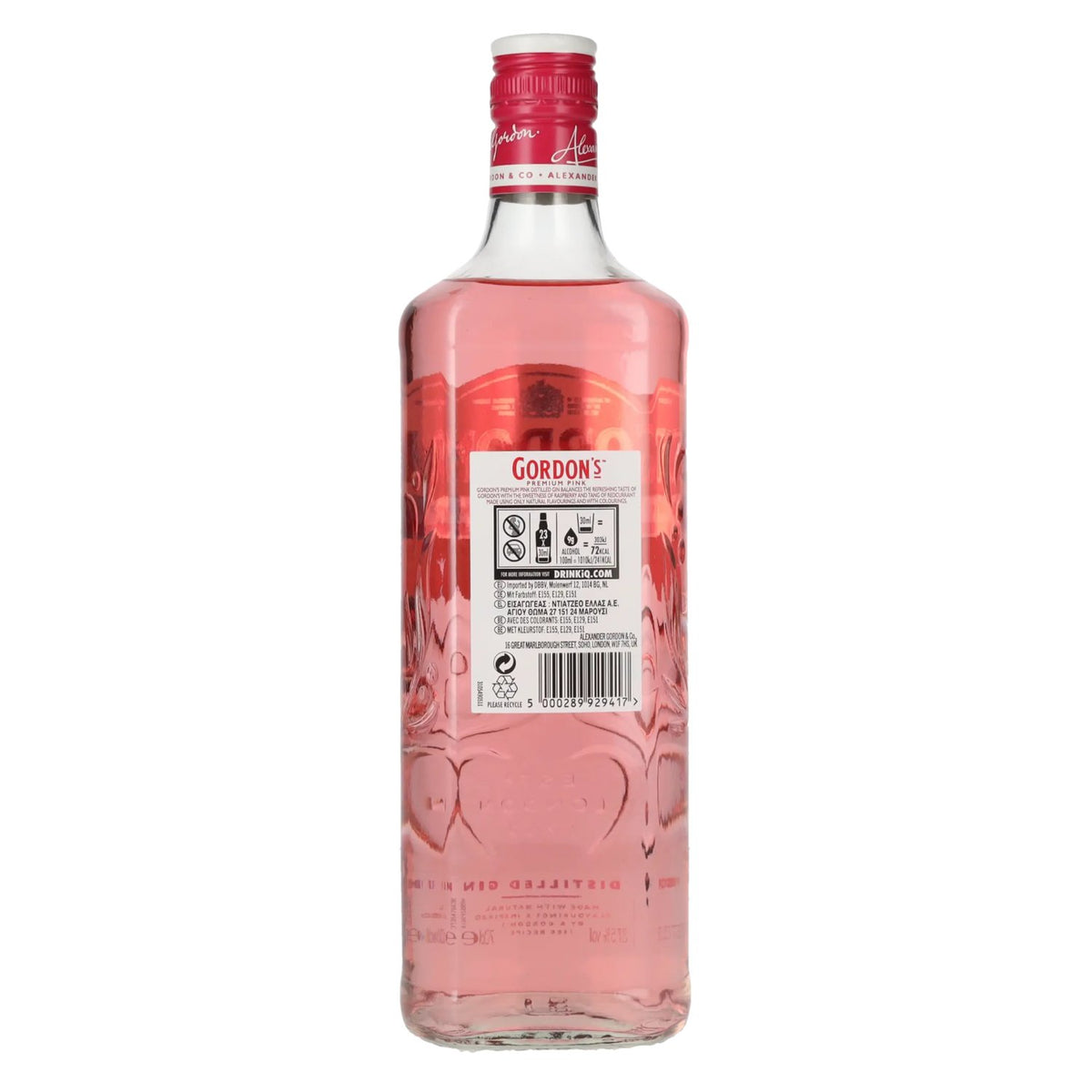 Gordon's PREMIUM PINK Distilled Gin 37,5% Vol. 0,7l