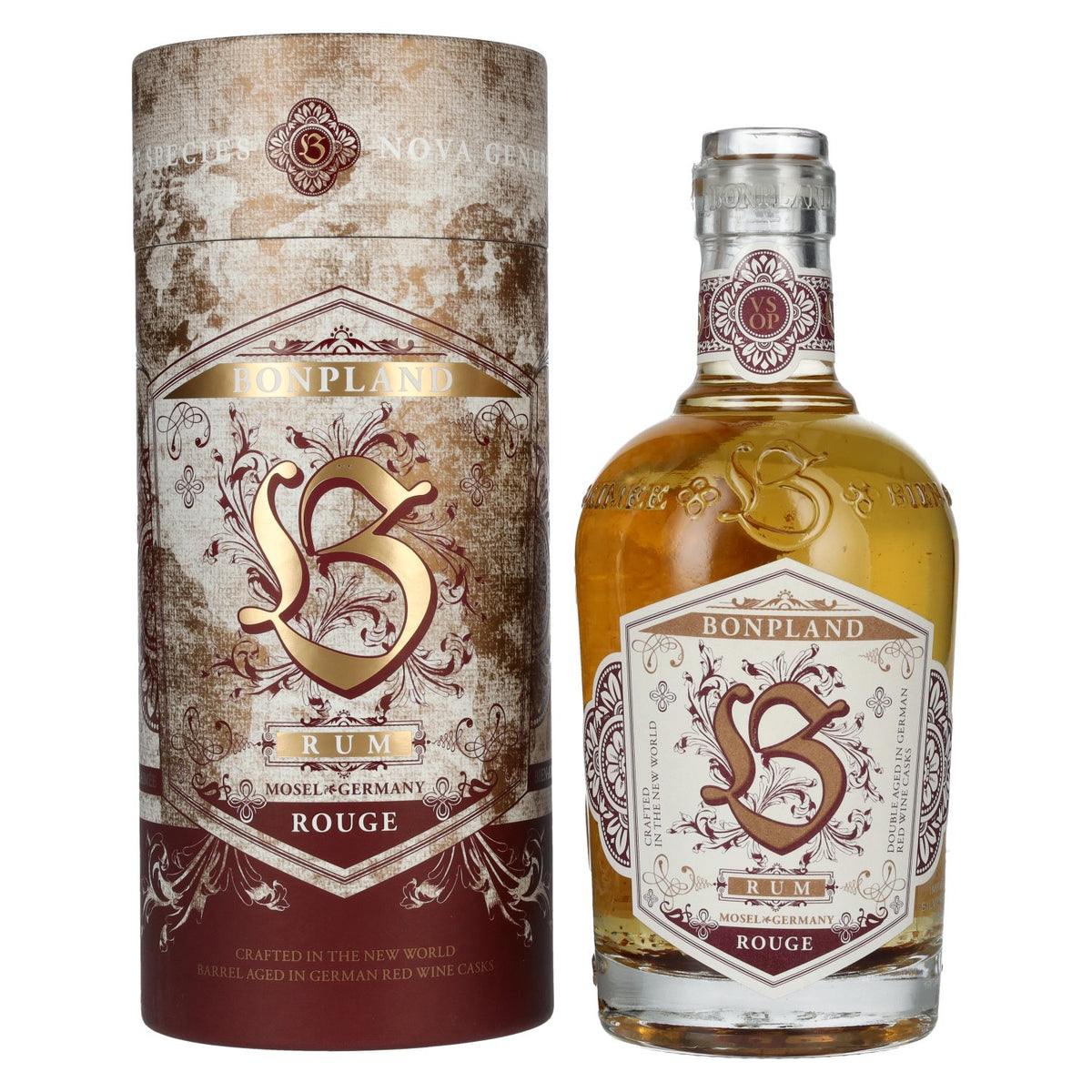 Bonpland Rum Rouge VSOP 40% Vol. 0,5l in gift box