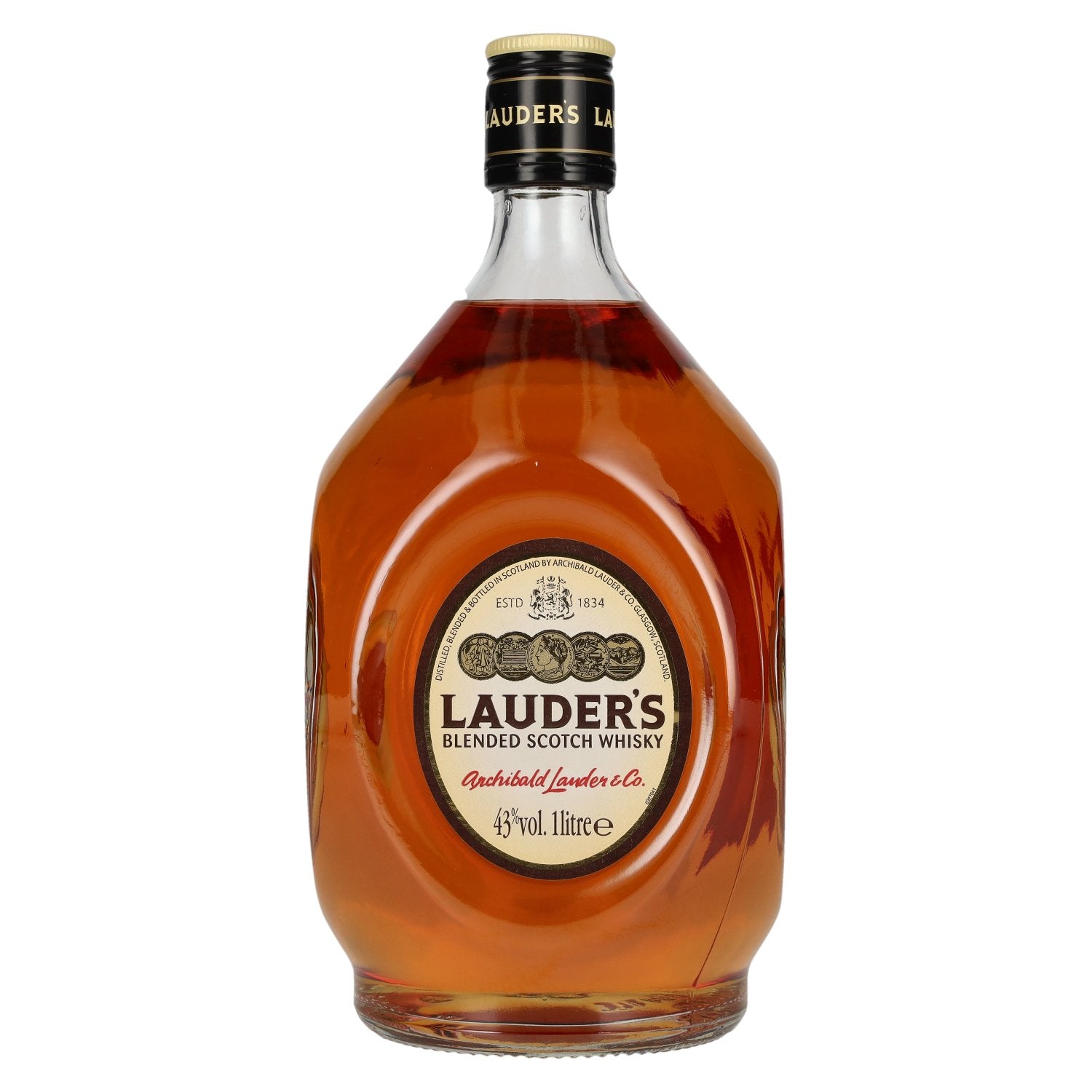 Lauder's Blended Scotch Whisky 43% vol. 1 litre