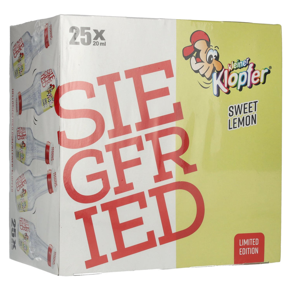 Kleiner Klopfer Siegfried Sweet Lemon 15% vol. 25x0,02l