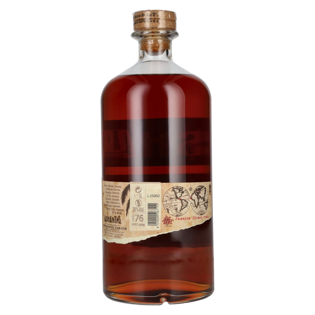 Ashanti Spiced Red 38% vol. 3l