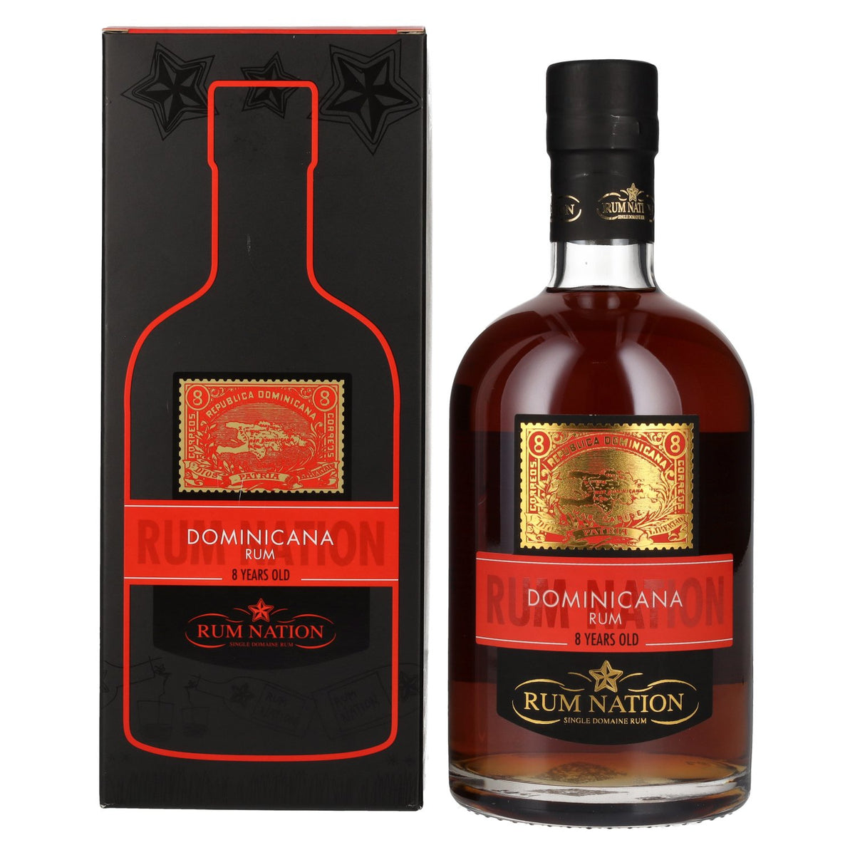 Rum Nation Dominicana 8 Years Old Limited Edition 40,9% Vol. 0,7l in gift box