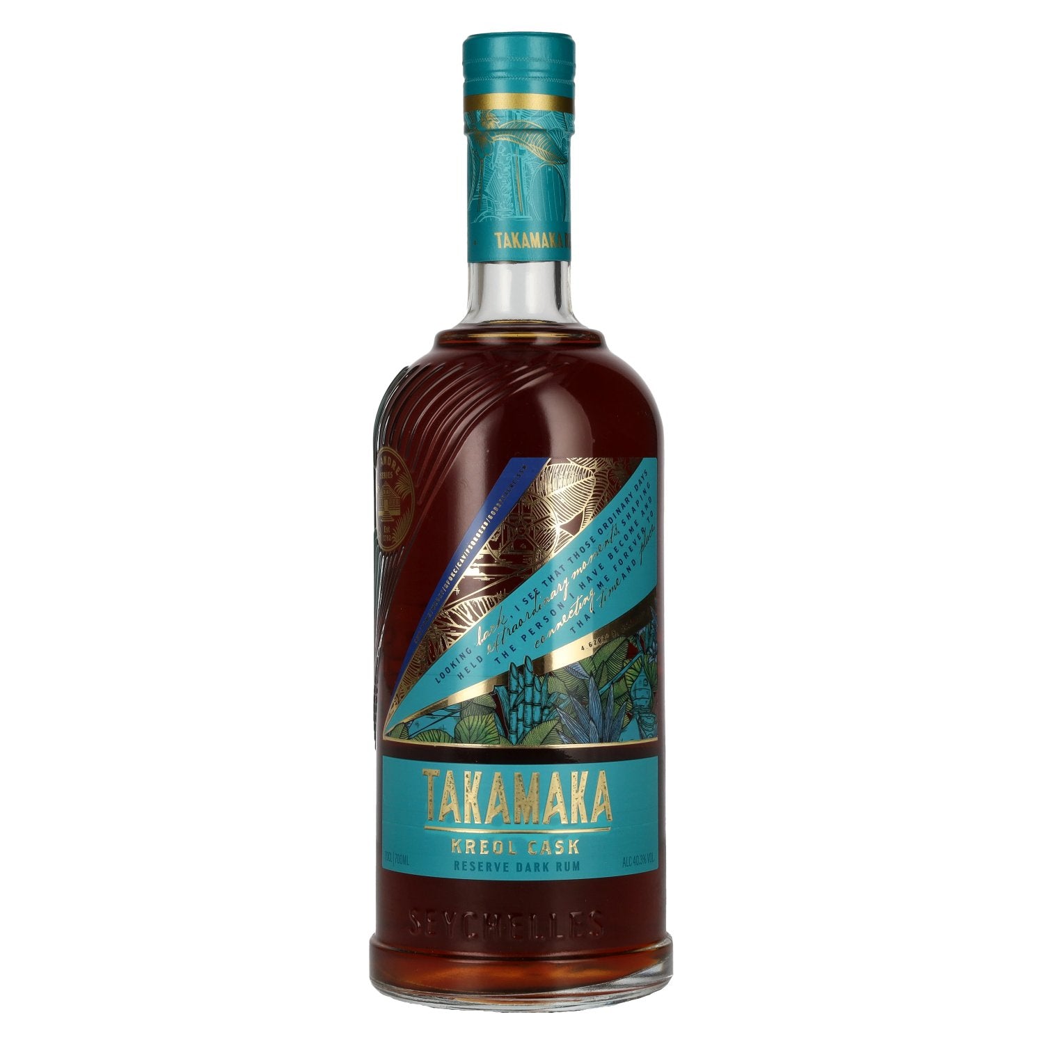 Takamaka KREOL CASK Reserve Dark Rum 40.3% ABV 0.7l