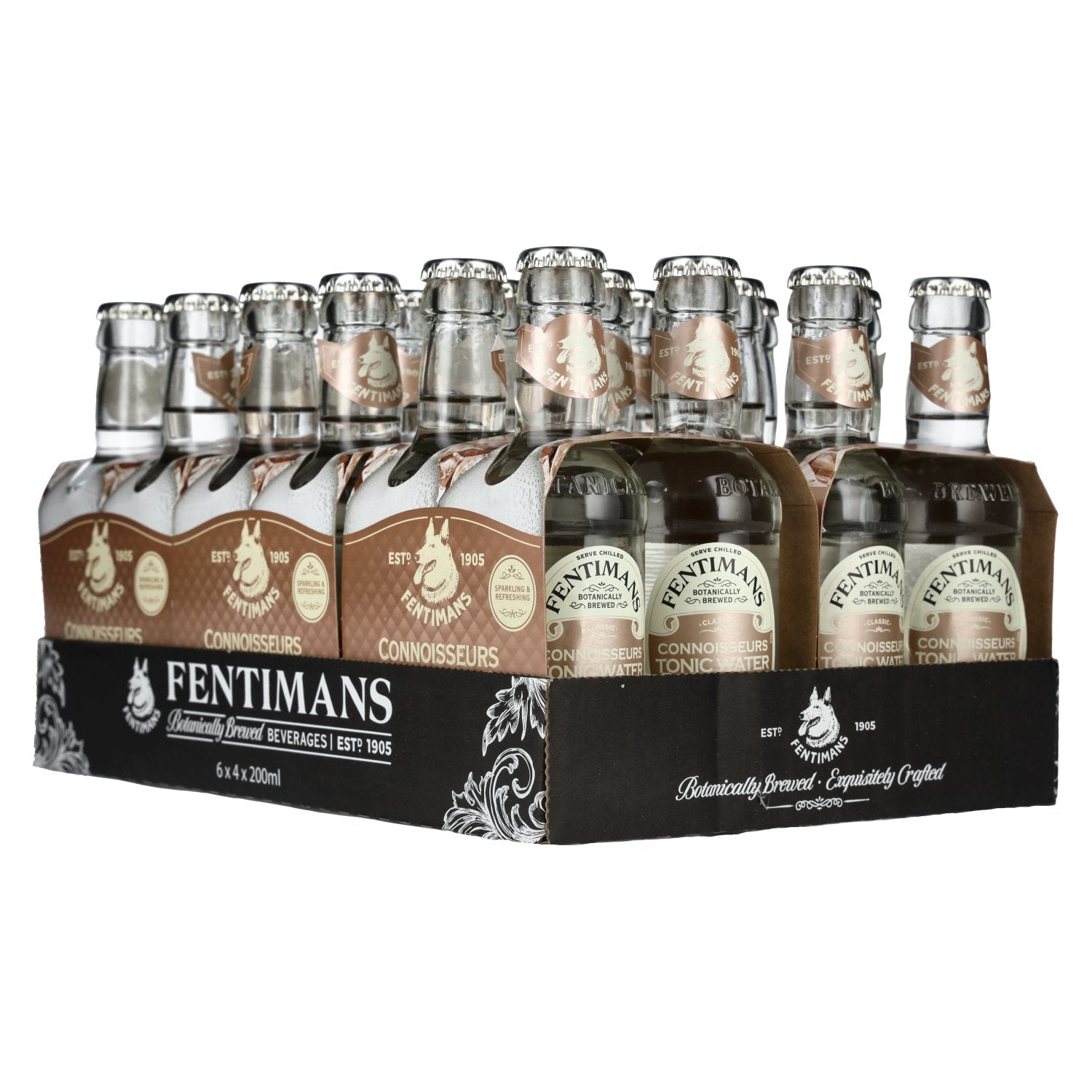 Fentimans CONNOISSEURS Eau tonique 6x4x0,2l