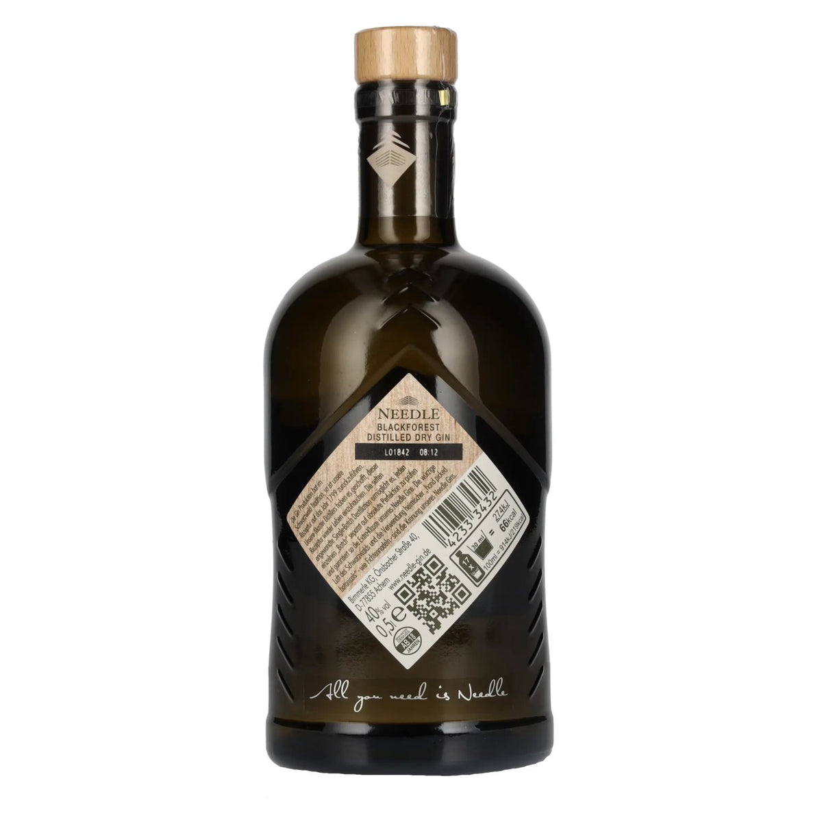 Needle Blackforest Distilled Dry Gin 40% Vol. 0,5l