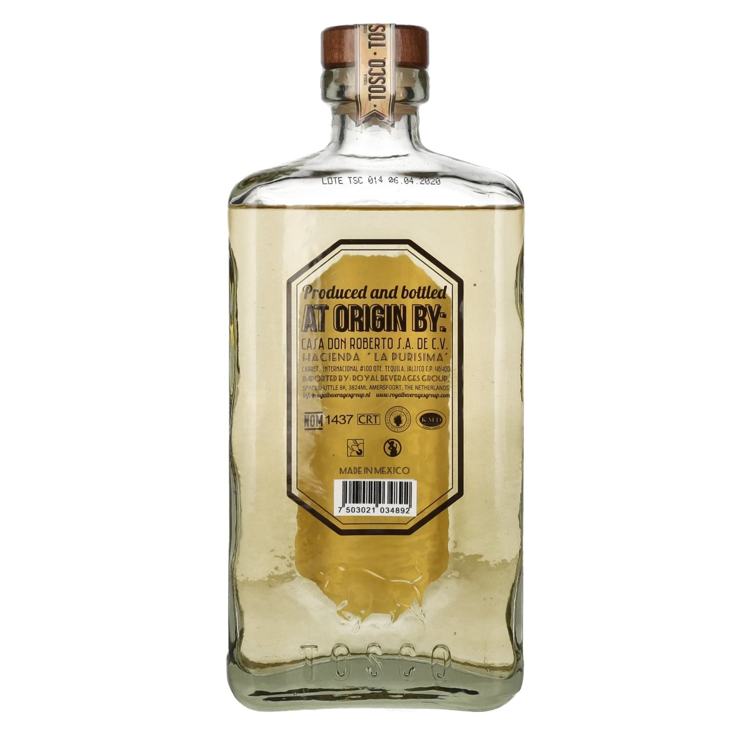 Don Roberto TOSCO REPOSADO 100% Agave 40% Vol. 0,7l