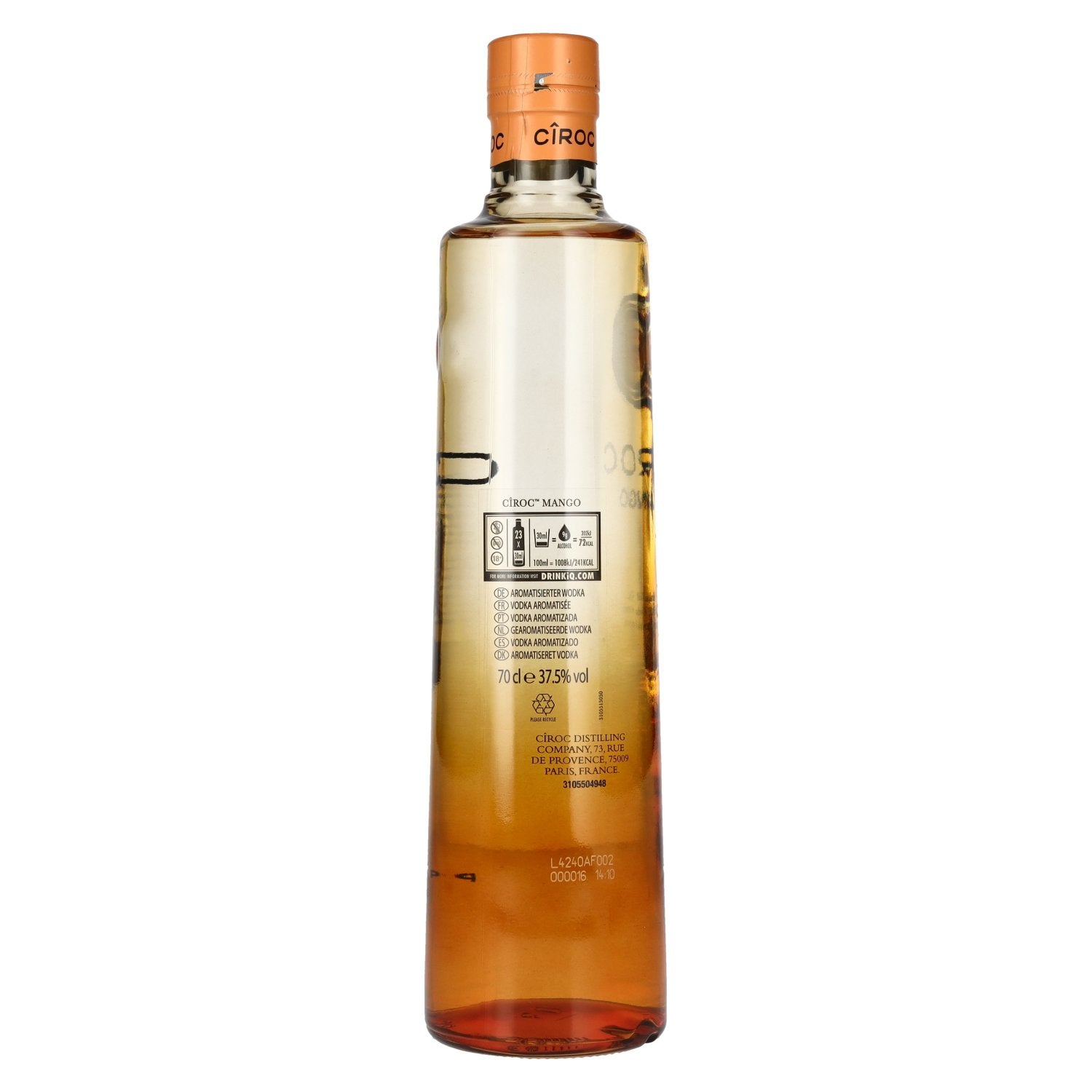 Cîroc MANGO Flavoured Vodka 37,5% Vol. 0,7l