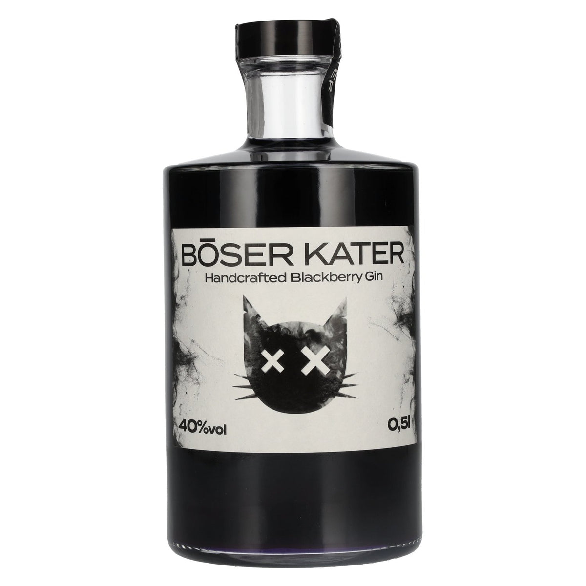 Böser Kater Gin artisanal à la mûre 40 % vol. 0,5 l