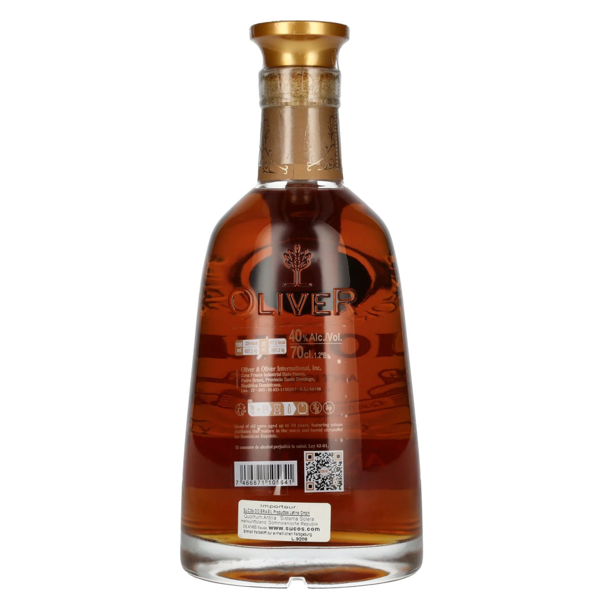 Ron Quorhum ANTILIA Artisanal Rum 40% Vol. 0,7l