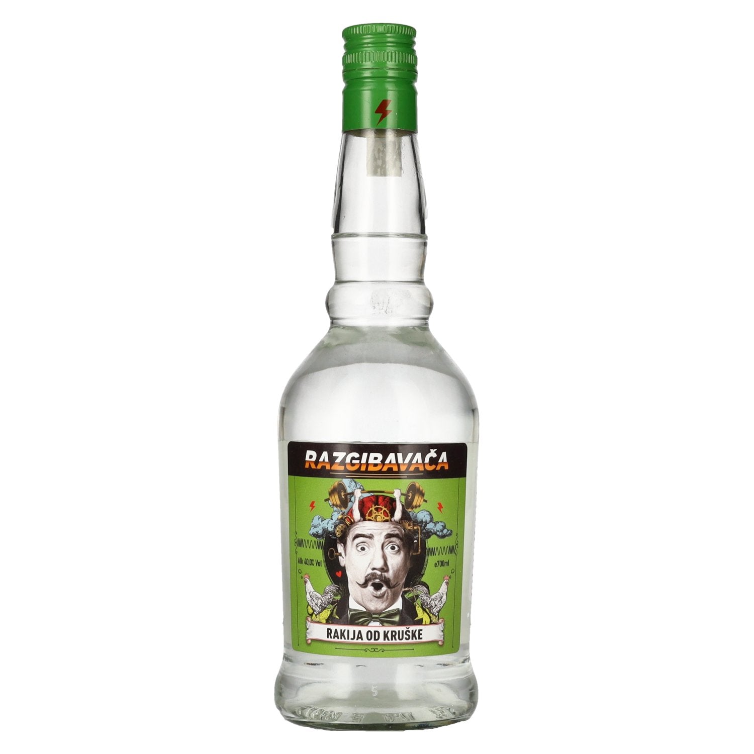 Razgibavača Rakija Od Kruške Birnenschnaps 40% Vol. 0,7l