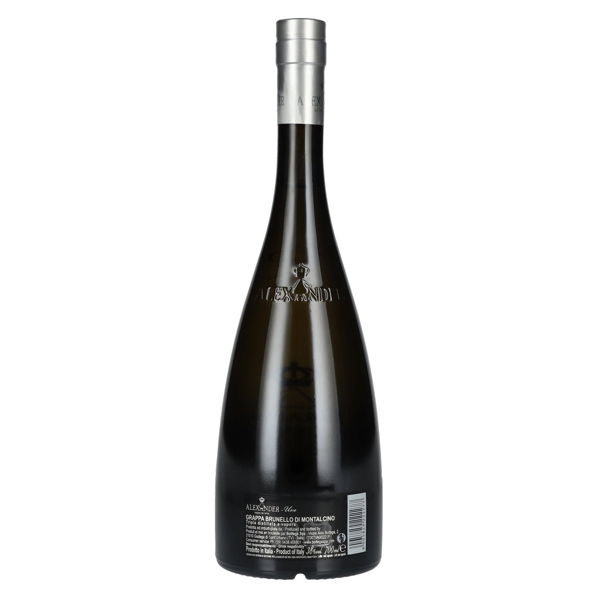 Bottega Alexander Aqva Di Vita Grappa Brunello di Montalcino 38% Vol. 0,7l