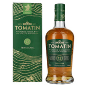 Tomatin 12 Years Old BOURBON &amp; SHERRY CASKS 43% Vol. 0,7l in gift box