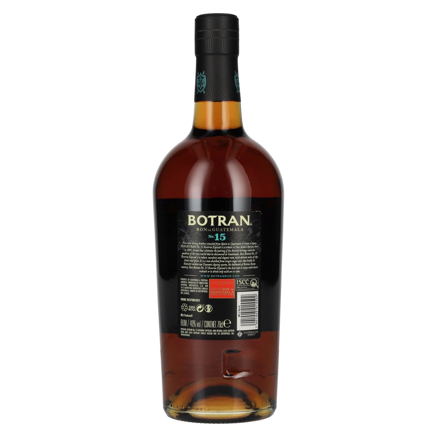 Botran Ron Añejado Reserva Especial No. 15 40% Vol. 0,7l