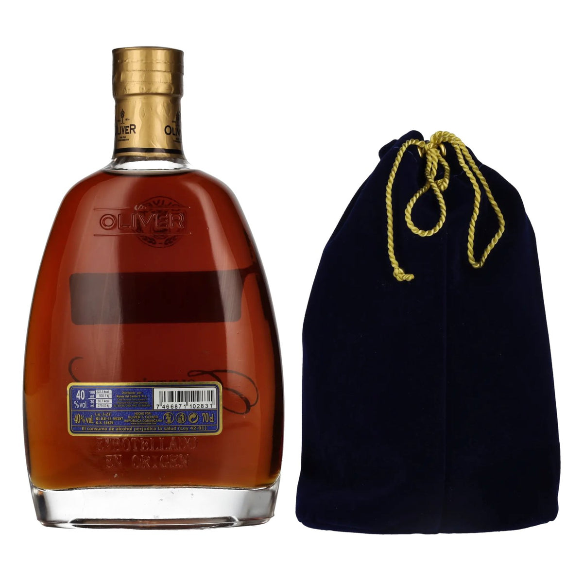 Oliver's Exquisito Sistema Solera Ron 1990 40% Vol. 0,7l