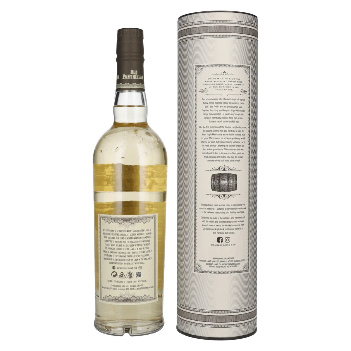 Douglas Laing OLD PARTICULAR Jura 15 Years Old Single Cask Malt 2008 48,4% Vol. 0,7l in gift box