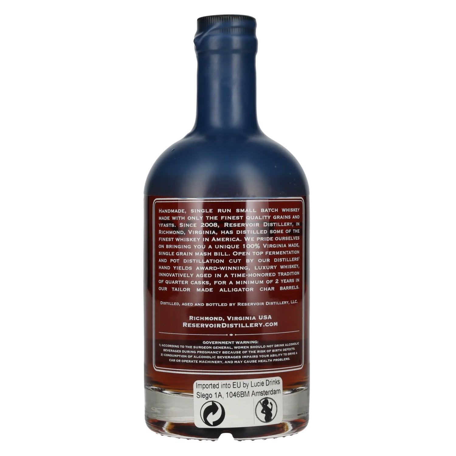 Reservoir Virginia Wheat Whiskey Batch 1 Year 2023 50% Vol. 0,7l