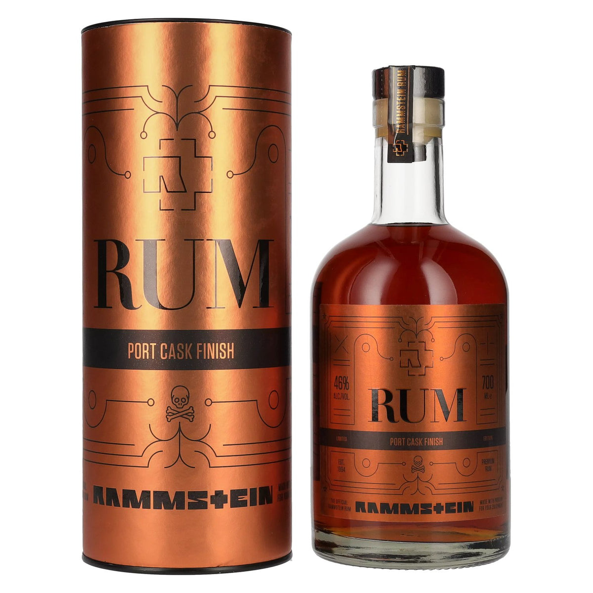 Rammstein Rum Port Cask Finish Limited Edition 46% Vol. 0,7l en boîte cadeau