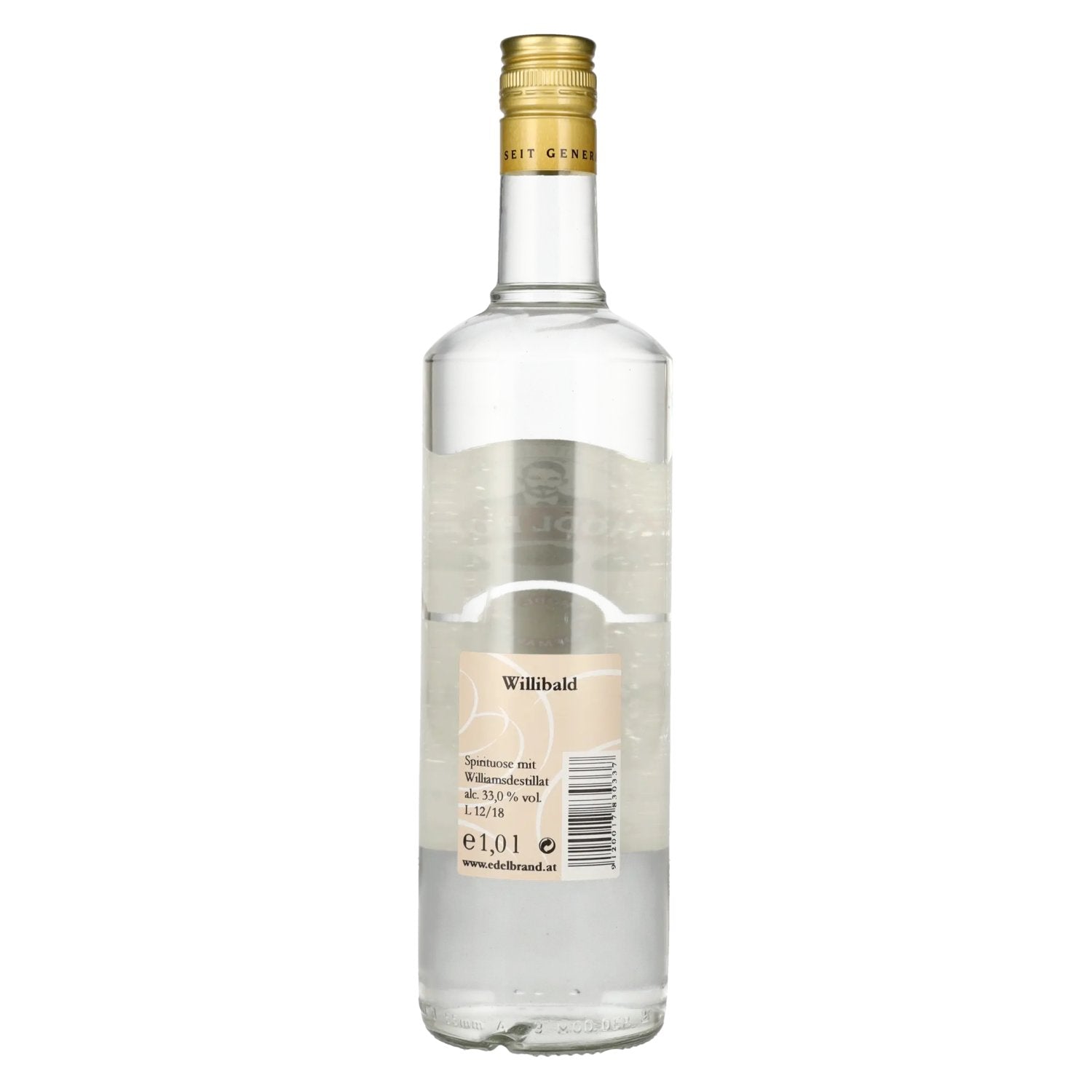 Hödl Hof WILLIBALD Spiritueux 33% Vol. 1l