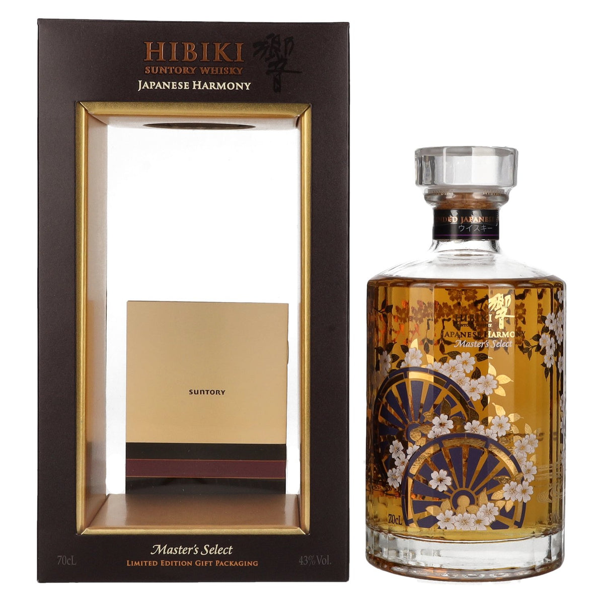 Suntory Hibiki Japanese Harmony Master's Select Japanese Blended Whisky Limited Edition 43% Vol. 0,7l in gift box