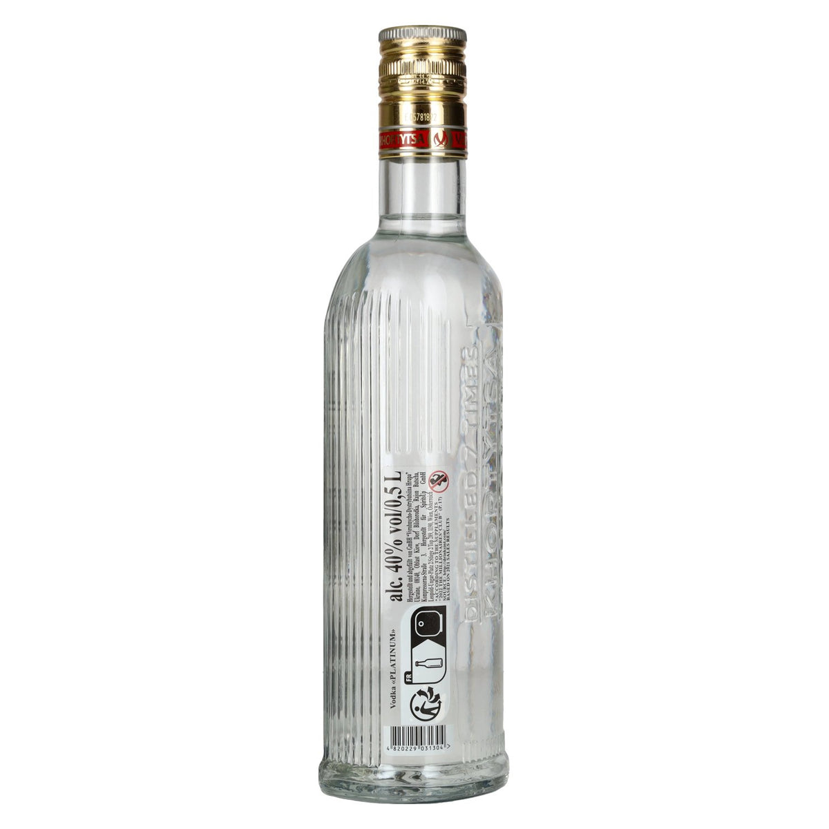 Khortytsa KHOR PLATINUM Vodka 40% Vol. 0,5l