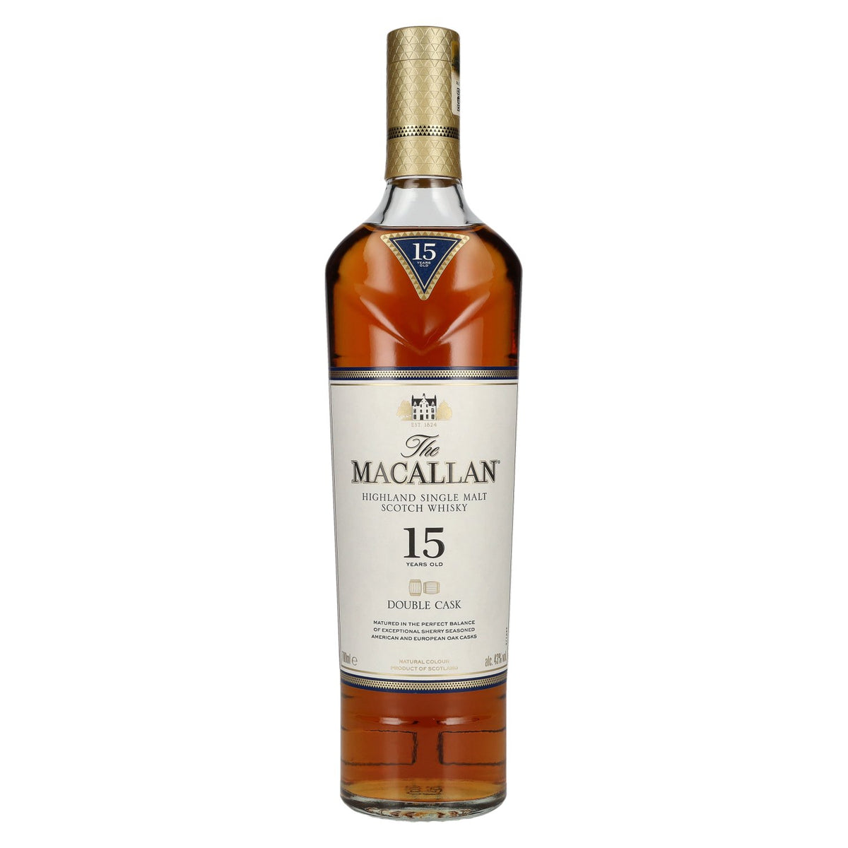 The Macallan 15 ans d'âge DOUBLE CASK 43 % vol. 0,7 l