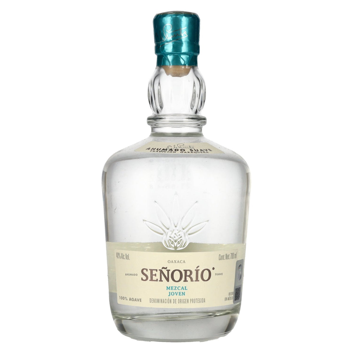Señorio Mezcal Joven 100% Agave DOP 40% ABV 0.7l