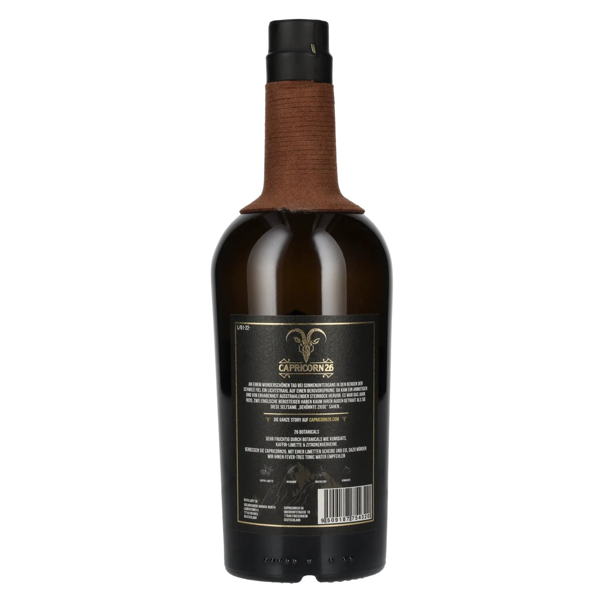 Capricorn26 Premium Dry Gin 42% vol. 0.7 l