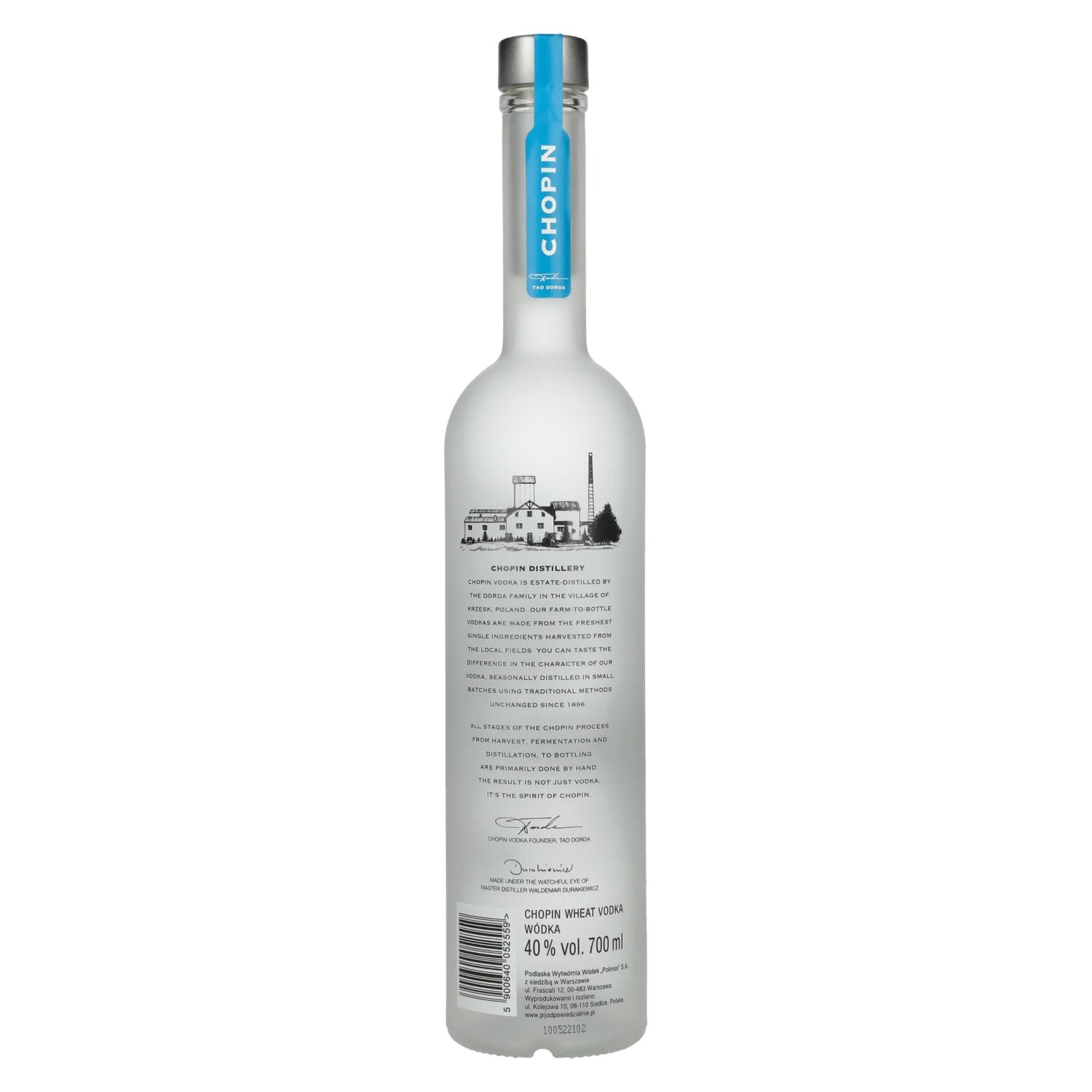 Chopin Wheat Vodka 40% Vol. 0,7l