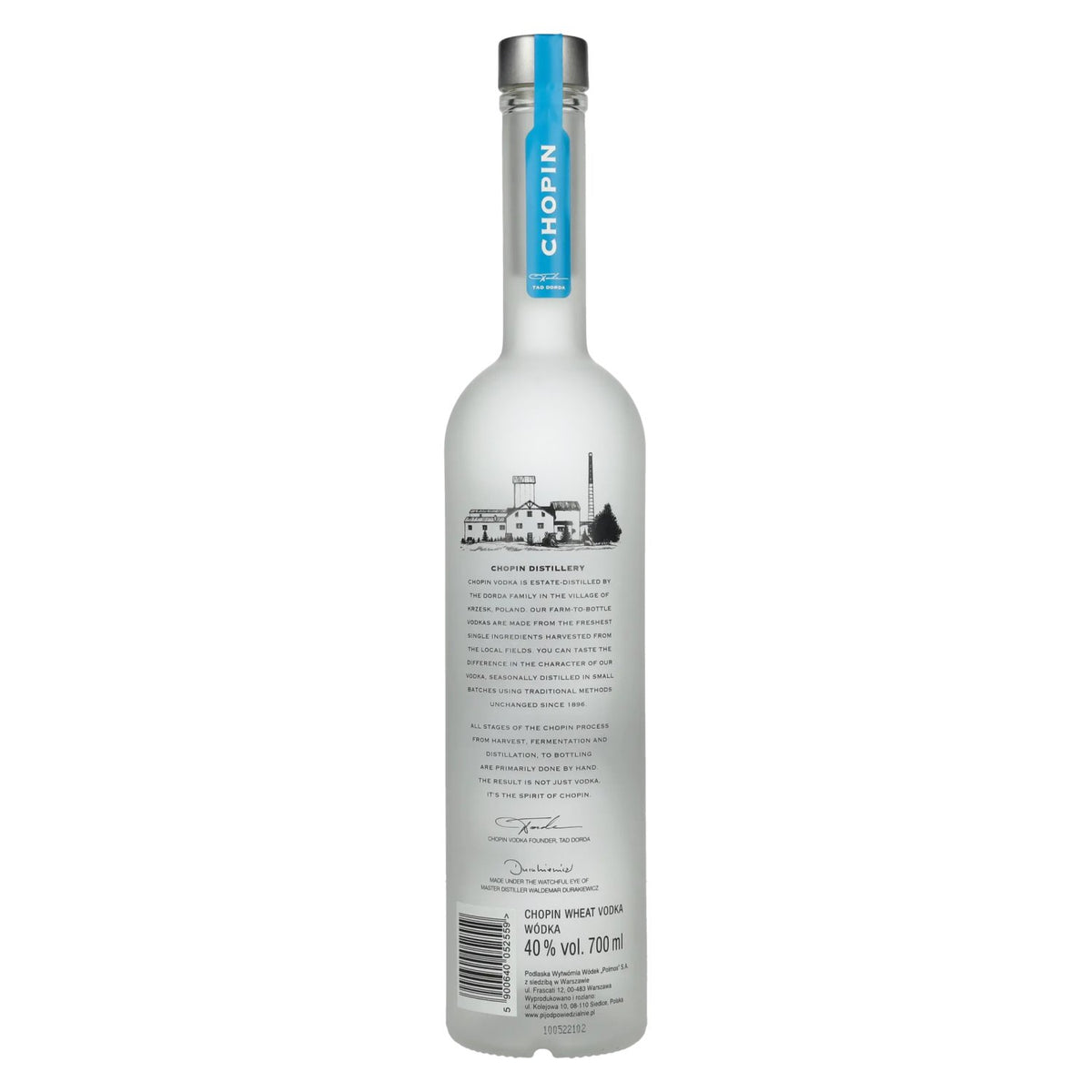 Chopin Wheat Vodka 40% Vol. 0,7l